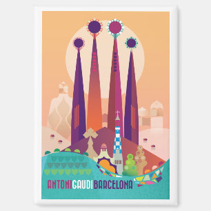 Barcelona Kühlschrank Magnet