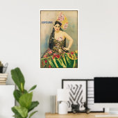 Barcelona Kunst Spanien Reise Poster Druck Spanisc (Heimbüro)