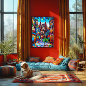 Barcelona: La Ciudad de Gaudí. Poster