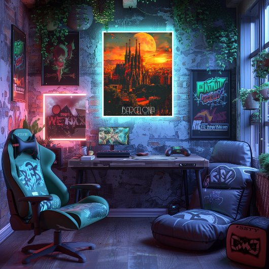 Barcelona: La Obra Maestra de Gaudí Te Espera Poster