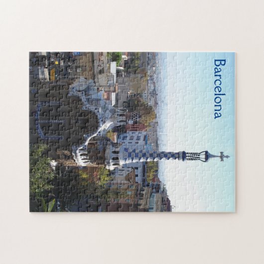 Barcelona-Laubsäge Puzzle (Horizontal)