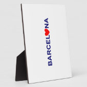 Barcelona Love Fotoplatte (Seite)