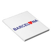 Barcelona Love Notizblock (angewinkelt)