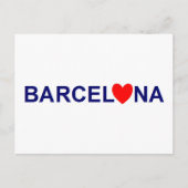Barcelona Love Postkarte (Vorderseite)