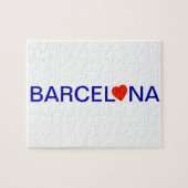 Barcelona Love Puzzle (Horizontal)