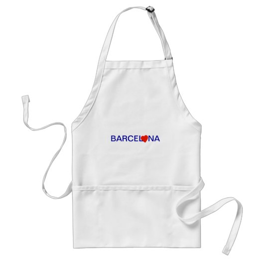 Barcelona Love Schürze (Vorne)