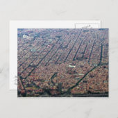 Barcelona-Luftfahrt Postkarte (Vorne/Hinten)