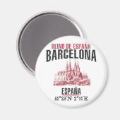 Barcelona Magnet (Vorderseite/Rückseite)