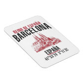 Barcelona Magnet (Rechte Seite)