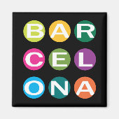 BARCELONA Magnet (Vorne)
