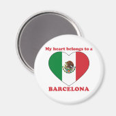 Barcelona Magnet (Vorderseite/Rückseite)