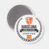 Barcelona Magnet (Vorderseite/Rückseite)