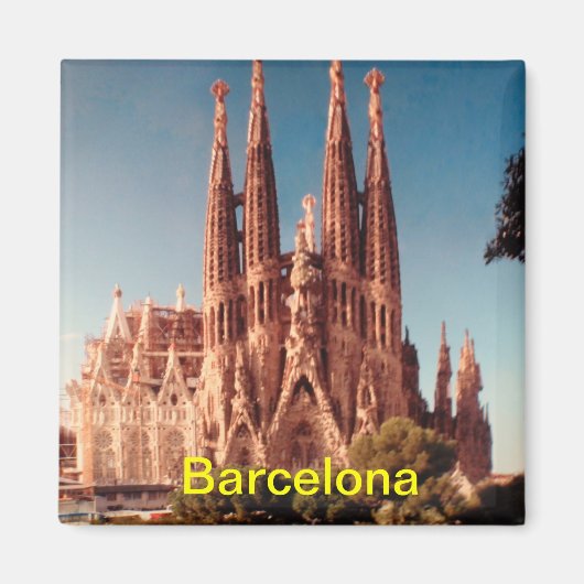 Barcelona-Magnet Magnet (Vorne)