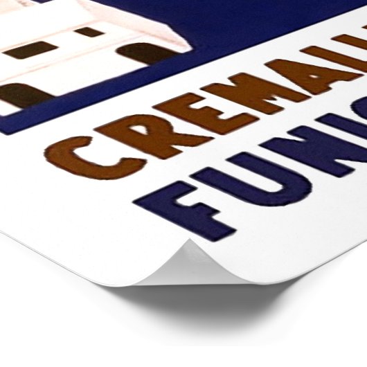 Barcelona Montserrat Spanien Poster (Ecke)