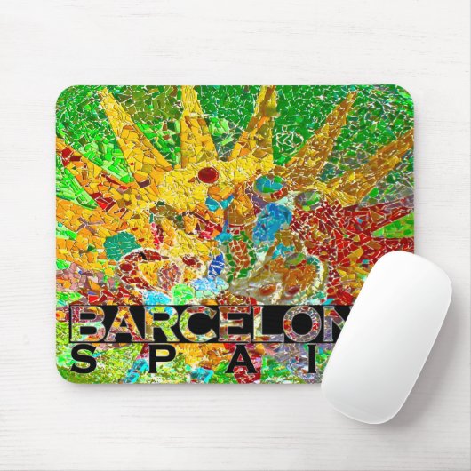 Barcelona Mousepad (Mit Mouse)