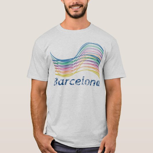 Barcelona Ondas T-Shirt (Vorderseite)