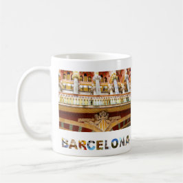 Barcelona Palau de la Musica Catalana Foto Kaffeetasse
