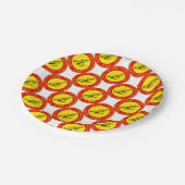 Barcelona Pappteller (Schrägansicht)