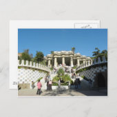 Barcelona—Parc—Guell—[kan.k] Postkarte (Vorne/Hinten)