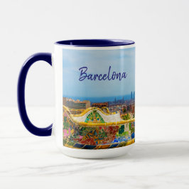 Barcelona Park Guell Fine Art Fotografy Tasse