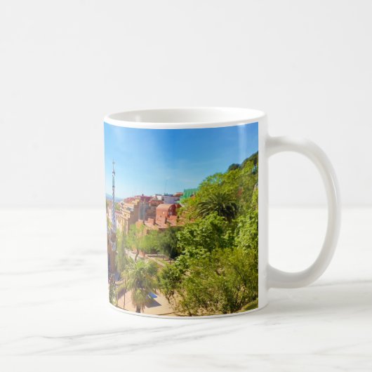Barcelona, Park Guell Kaffeetasse (Rechts)