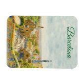 Barcelona Park Guell Magnet (Horizontal)