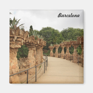 Barcelona-Park Guell Magnet
