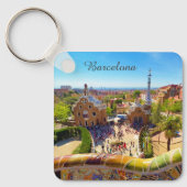 Barcelona, Park Guell Schlüsselanhänger (Vorderseite)