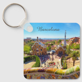 Barcelona, Park Guell Schlüsselanhänger