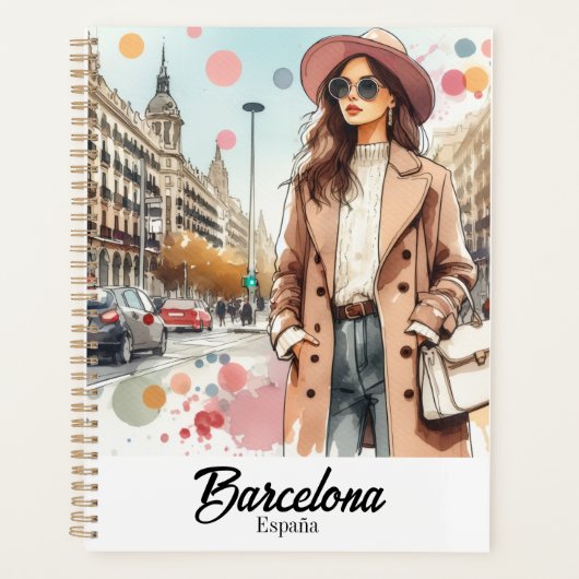Barcelona Planer (Vorderseite)
