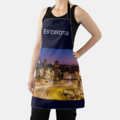 Barcelona Plaza de Espana Catalonia Spain Sunset Schürze (InSitu)