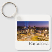 Barcelona Plaza de Espana Katalonien Spanien Sunse Schlüsselanhänger (Vorderseite)