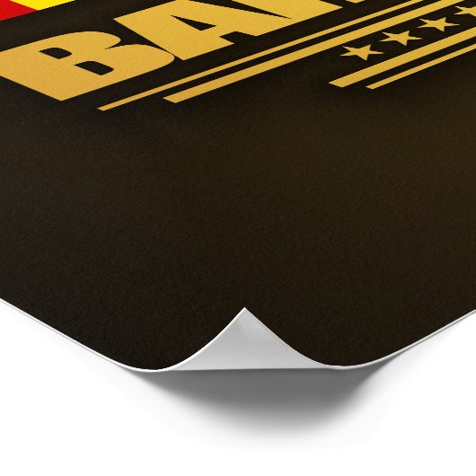 Barcelona Poster (Ecke)