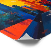 Barcelona Poster (Ecke)