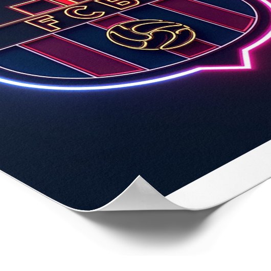 Barcelona Poster (Ecke)