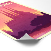 Barcelona Poster (Ecke)