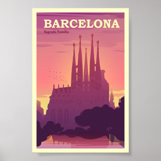 Barcelona Poster (Vorne)