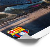 Barcelona Poster (Ecke)