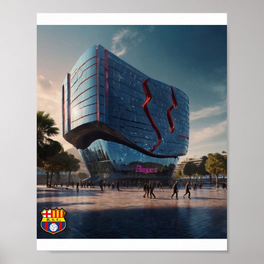 Barcelona Poster (Vorne)