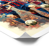 Barcelona Poster (Ecke)