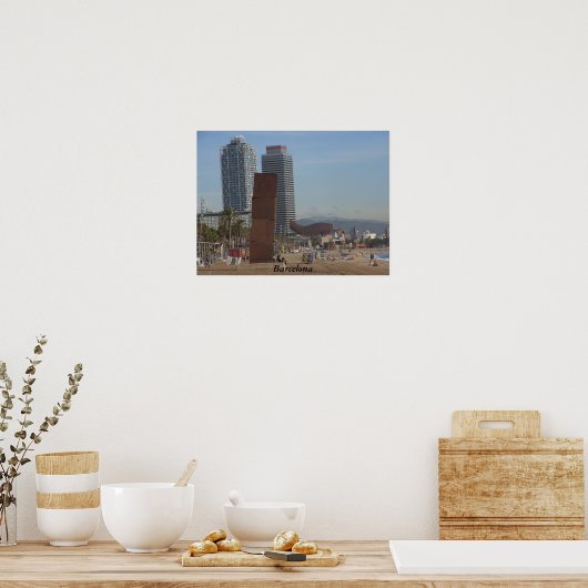 Barcelona Poster (Küche)