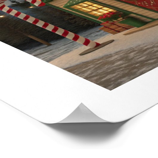 Barcelona Poster (Ecke)