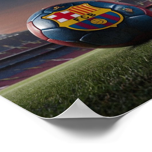 Barcelona Poster (Ecke)