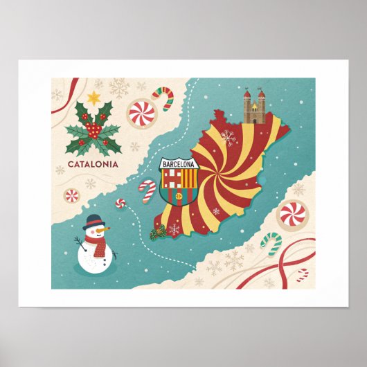 Barcelona Poster (Vorne)