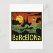 Barcelona Postkarte (Vorderseite)