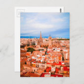 Barcelona Postkarte (Vorne/Hinten)