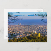 Barcelona Postkarte (Vorne/Hinten)