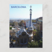 Barcelona Postkarte (Vorderseite)
