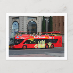 Barcelona Postkarte