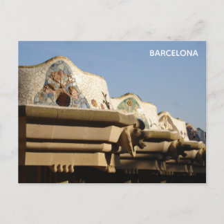 Barcelona Postkarte